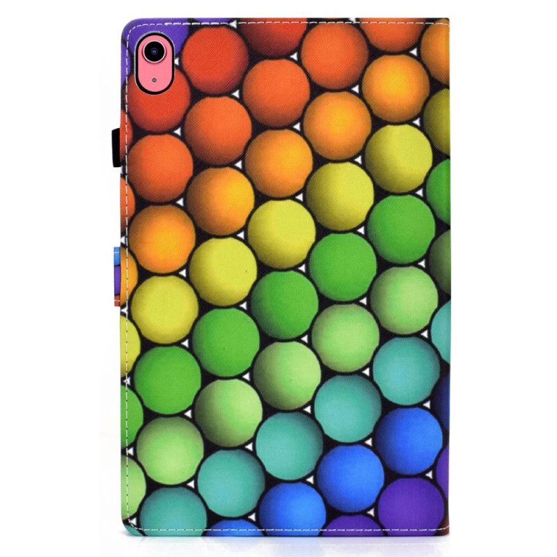 Läderfodral iPad (2025) Telefonfodral Geometrisk Design