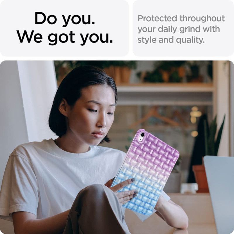 Skal För iPad (2025) Flätat Mönster