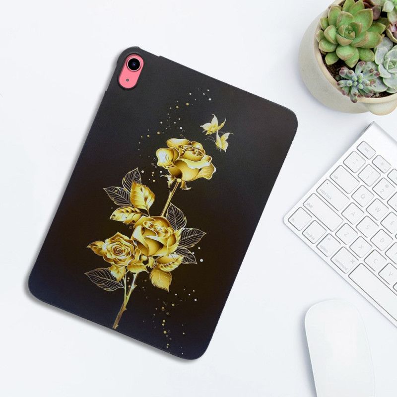 Skal För iPad (2025) Gyllene Ros