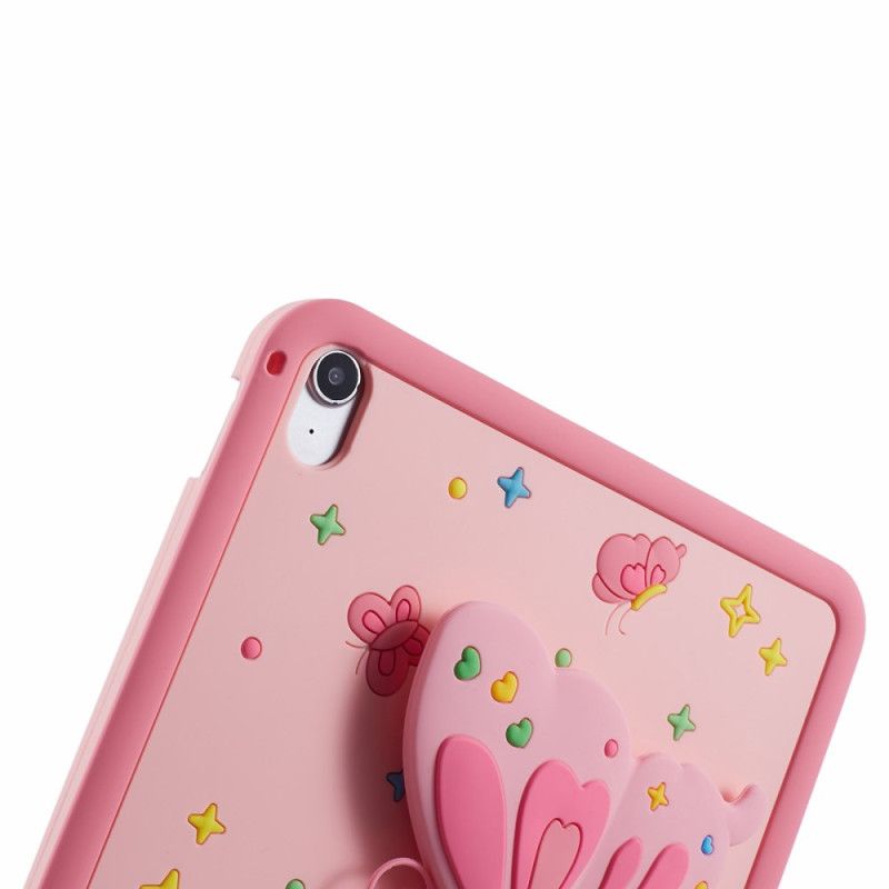 Skal För iPad (2025) Hopfällbar Fjärilsställning