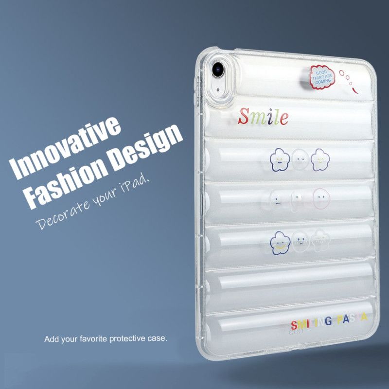 Skal För iPad (2025) Mönster Med Vadderad Jacka