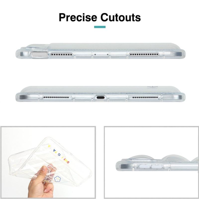 Skal För iPad (2025) Mönster Med Vadderad Jacka