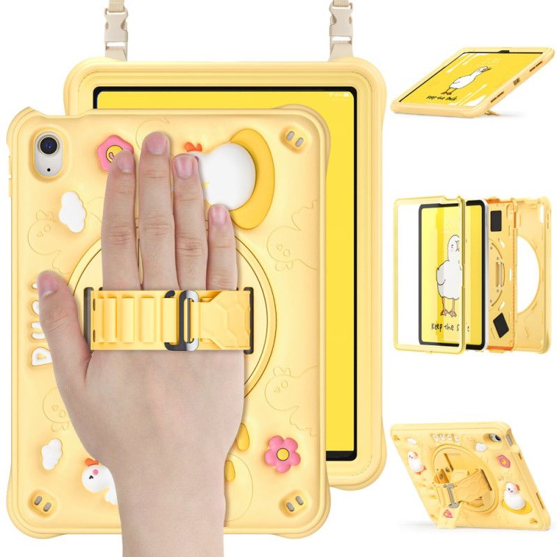 Skal iPad (2025) Ankstativ Och Axelrem För Barn