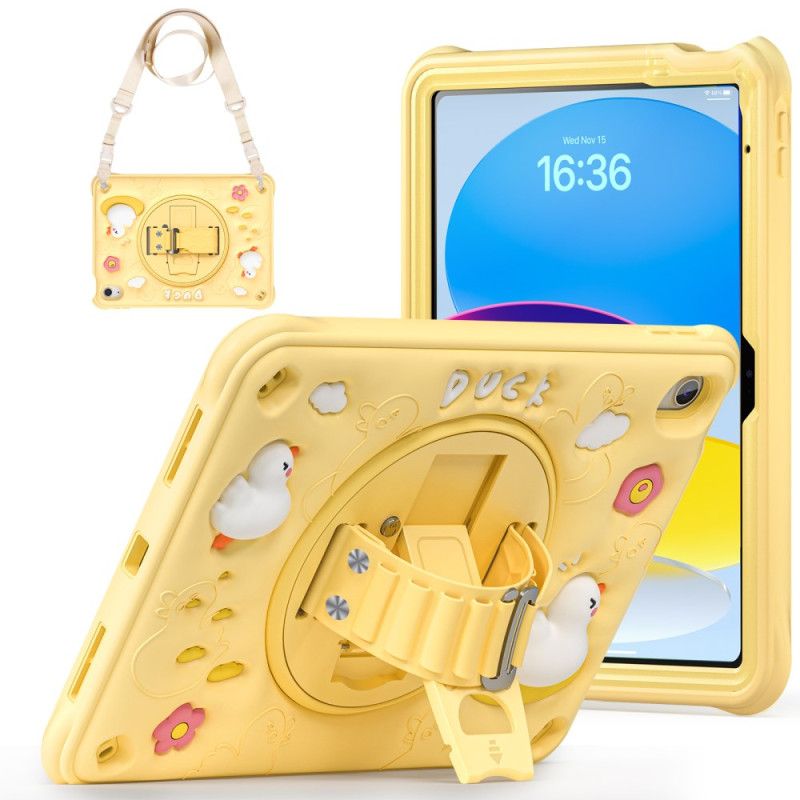 Skal iPad (2025) Ankstativ Och Axelrem För Barn