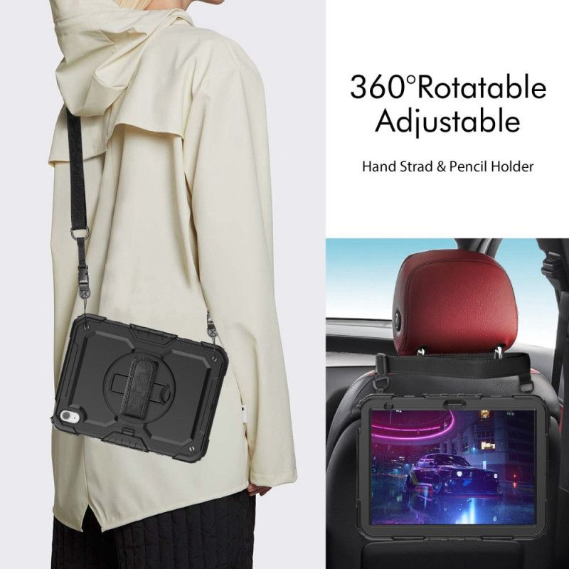 Skal iPad (2025) Robust Med Handtag Och Stativ