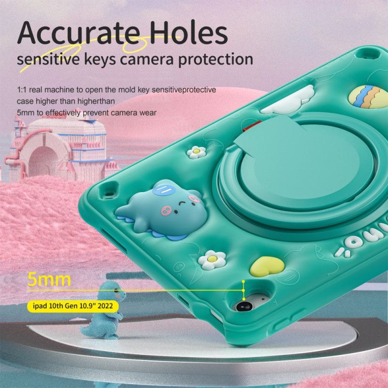 Skal iPad (2025) Telefonfodral Flerskiktad Med Axelrem