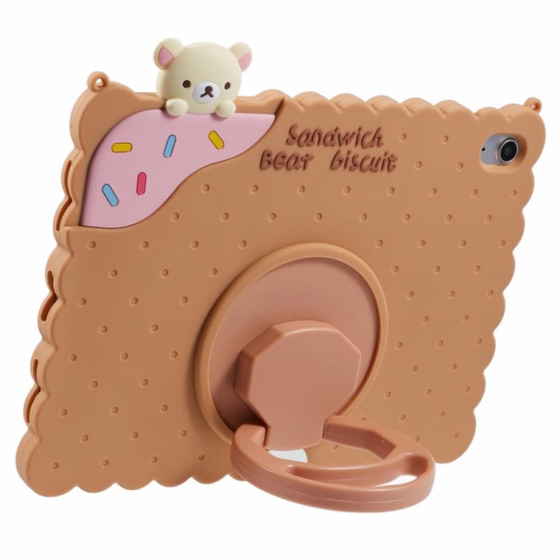 Skal iPad (2025) Telefonfodral Stativ Med Kexdesign