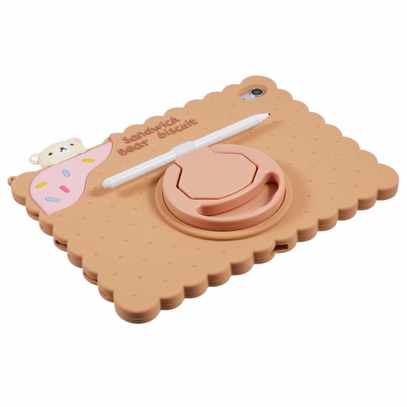 Skal iPad (2025) Telefonfodral Stativ Med Kexdesign