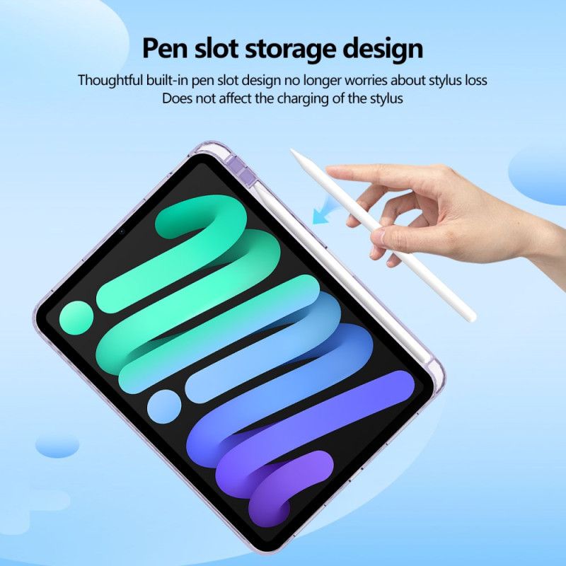 Skal iPad (2025) Transparent Pekpennahållare