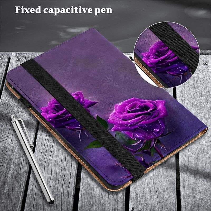 Case Xiaomi Pad 7 / 7 Pro Telefonfodral Lila Rosor