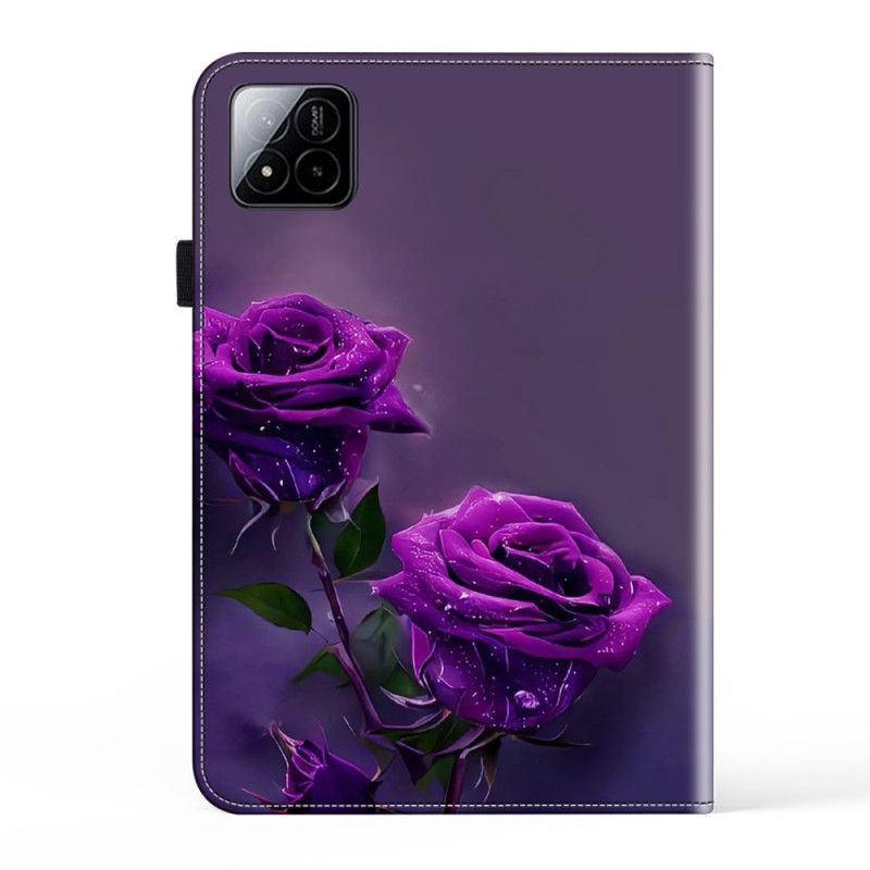 Case Xiaomi Pad 7 / 7 Pro Telefonfodral Lila Rosor