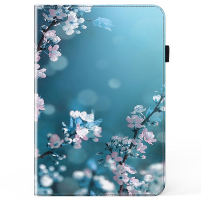 Fodral Xiaomi Pad 7 / 7 Pro Persikoblommor