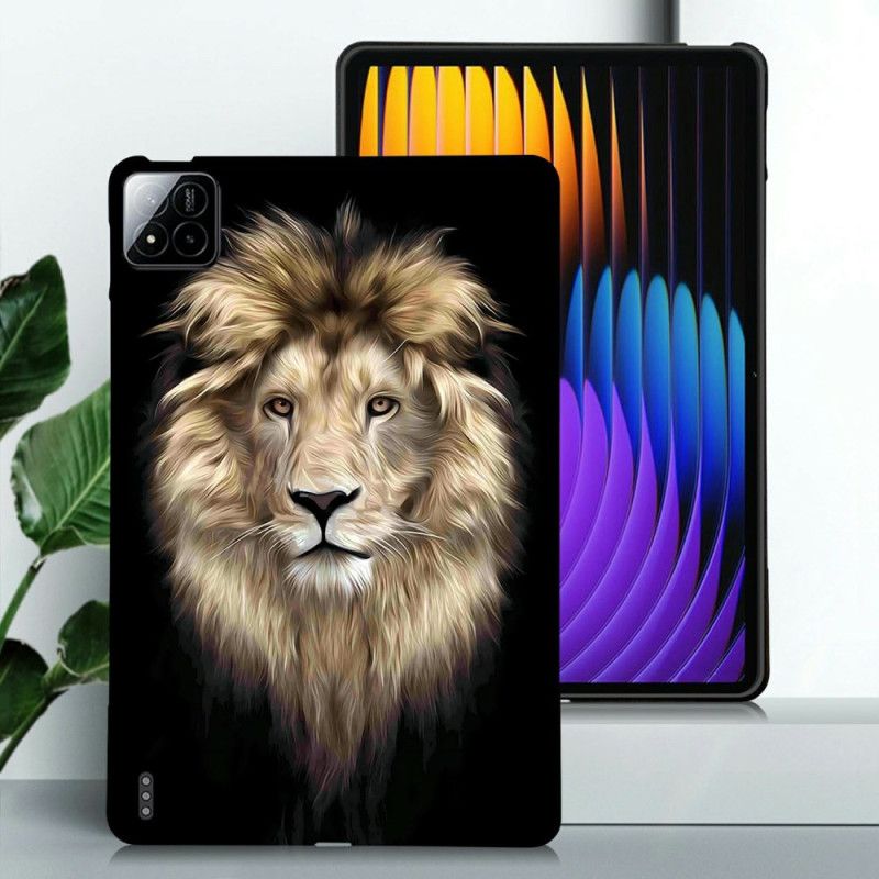 Skal För Xiaomi Pad 7 / 7 Pro Lejonmotiv