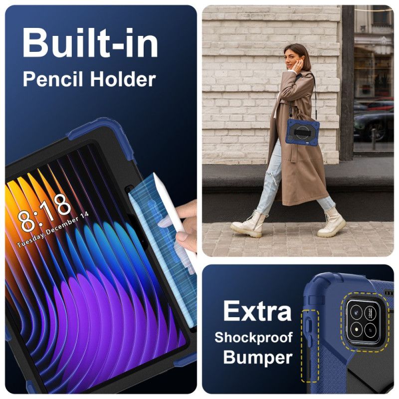 Skal Xiaomi Pad 7 / 7 Pro Telefonfodral Fullt Skydd Med Axelrem