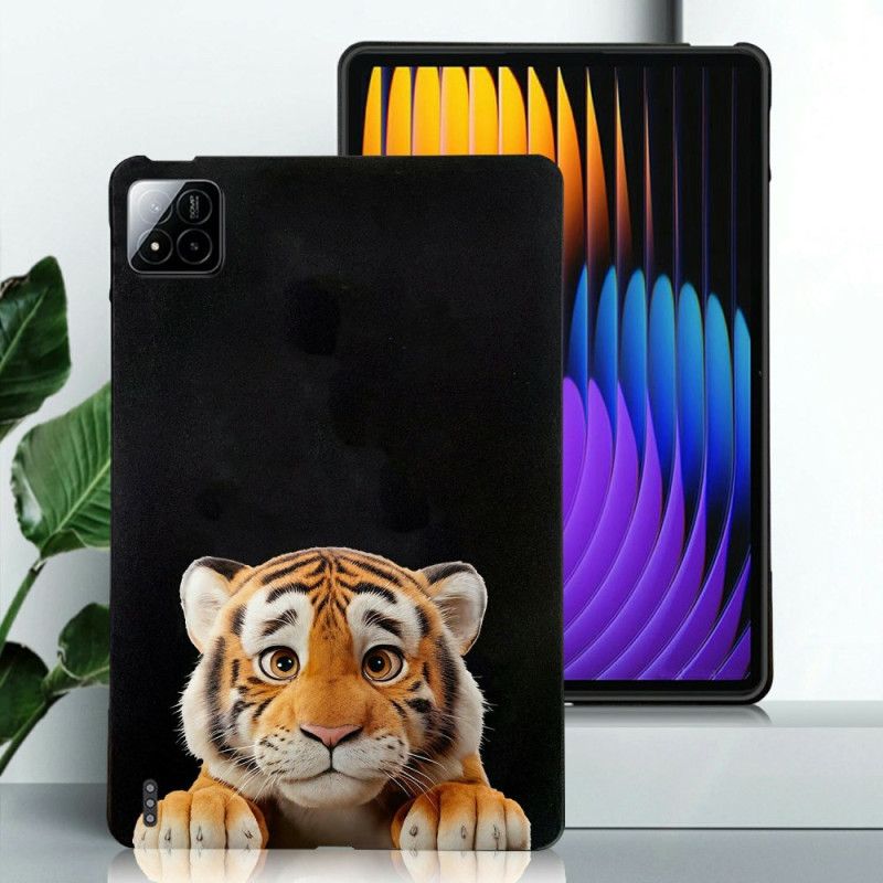 Skal Xiaomi Pad 7 / 7 Pro Telefonfodral Lilla Tigern