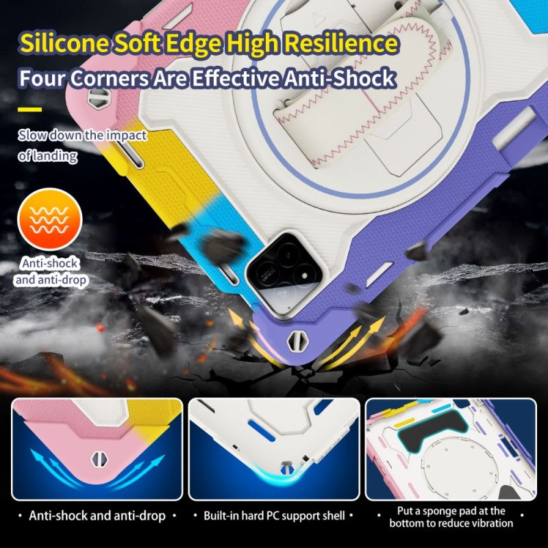 Skal Xiaomi Pad 7 / 7 Pro Telefonfodral Ultratåligt Med Rem Och Stativ