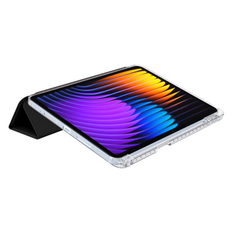 Xiaomi Pad 7 / 7 Pro Konstläder Med Origami-fodral