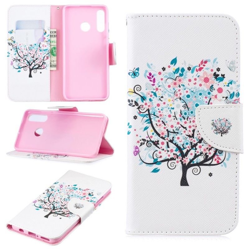 Fodral Huawei P30 Lite Blommigt Träd