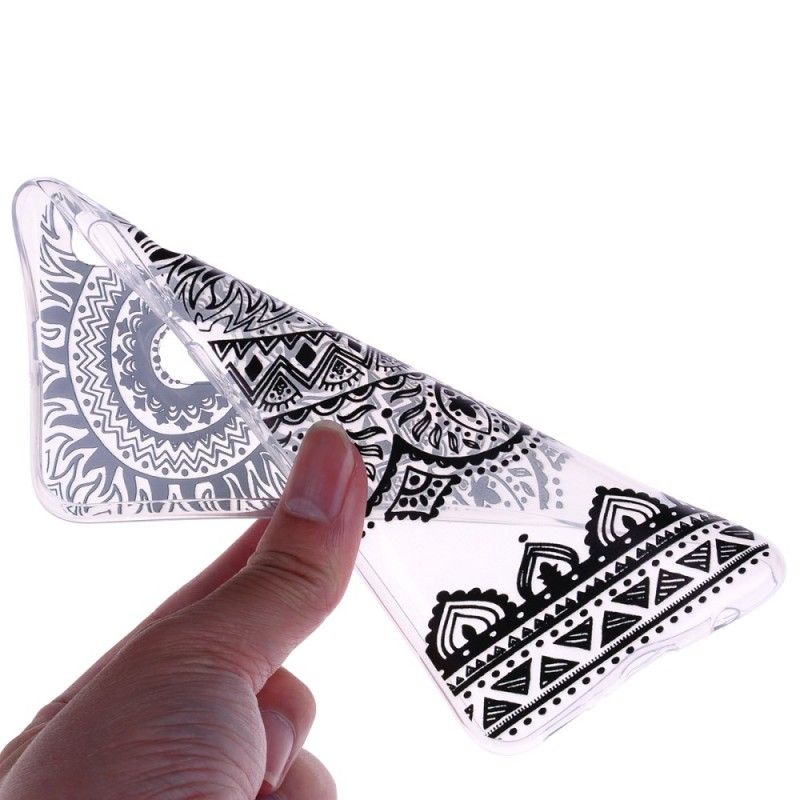 Skal Huawei P30 Lite Genomskinlig Blommamandala