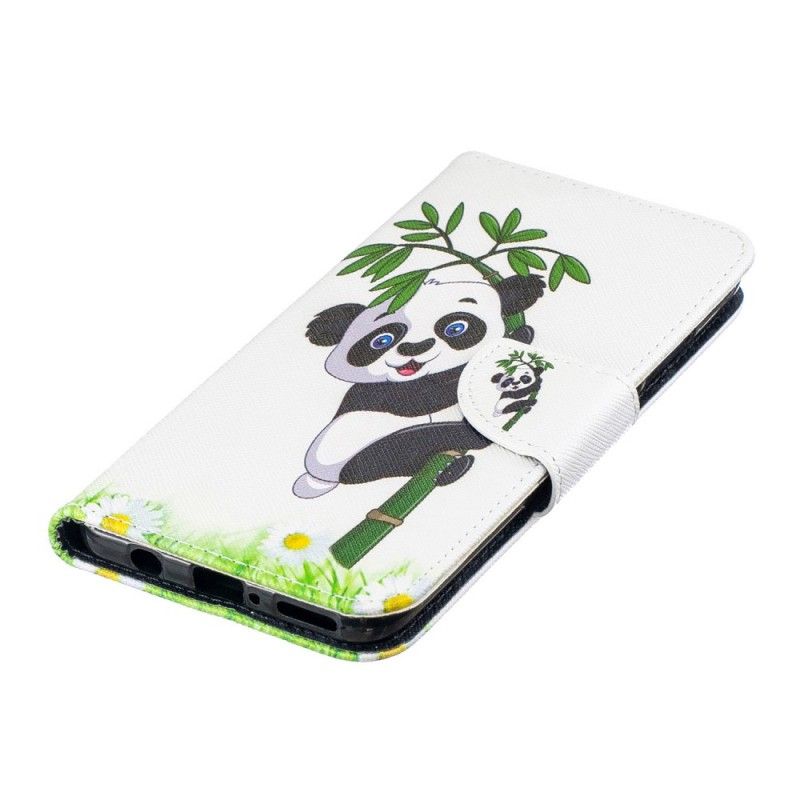 Skyddsfodral Huawei P30 Lite Panda På Bambu