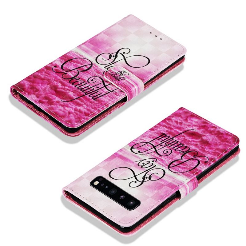 Fodral Samsung Galaxy S10 5G Förbli Vacker