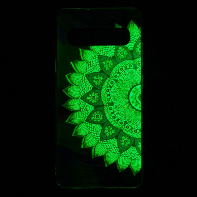 Skal för Samsung Galaxy S10 5G Fluorescerande Mandala