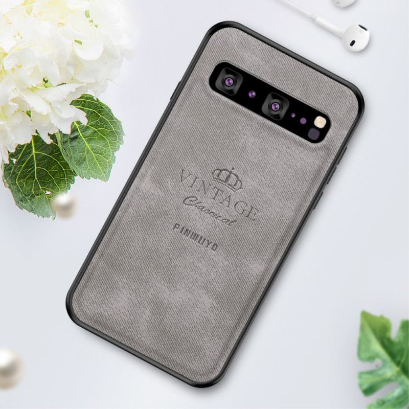 Skal Samsung Galaxy S10 5G Grå Ära Vintage Pinwuyo