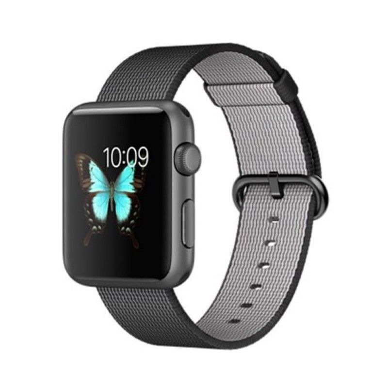 38 Mm Vävd Nylon Äppleklockarmband