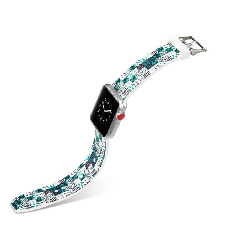 Äppleklockarmband 40/38 Mm Geometriska Mönster