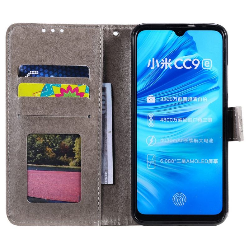 Fodral Xiaomi Mi A3 Grå Ugglor Som Är Förälskade I Remmen