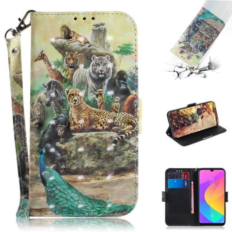Fodral Xiaomi Mi A3 Thong Safari Djur