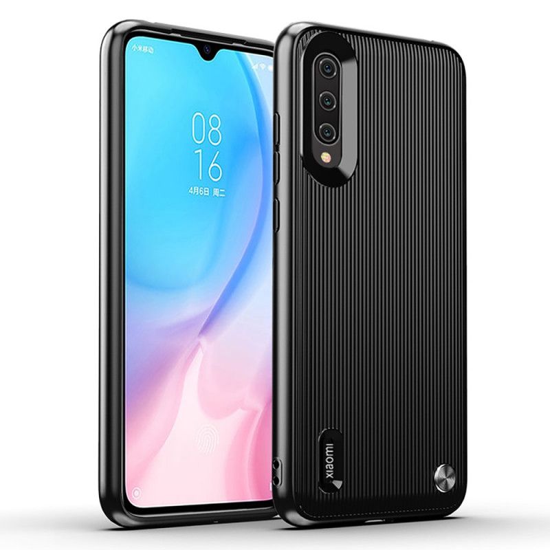Skal Xiaomi Mi A3 Svart Strukturerad Silikon