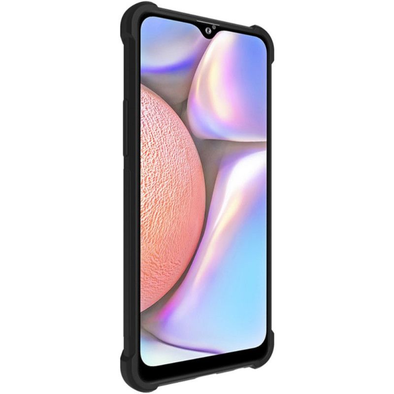 Skal Samsung Galaxy A20s Svart Imak Silkeslen Med Skärmfilm