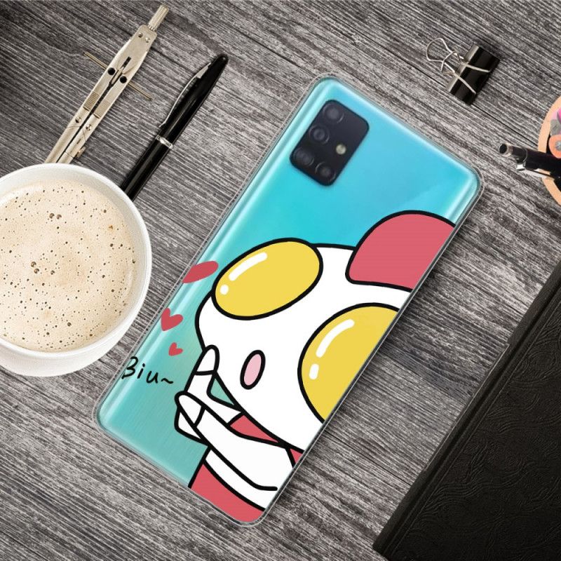Skal Samsung Galaxy A51 Mobilskal Kär Robot