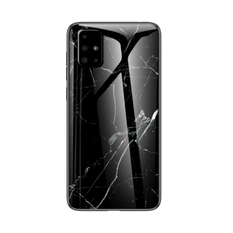 Skal Samsung Galaxy A51 Svart Blank Marmor