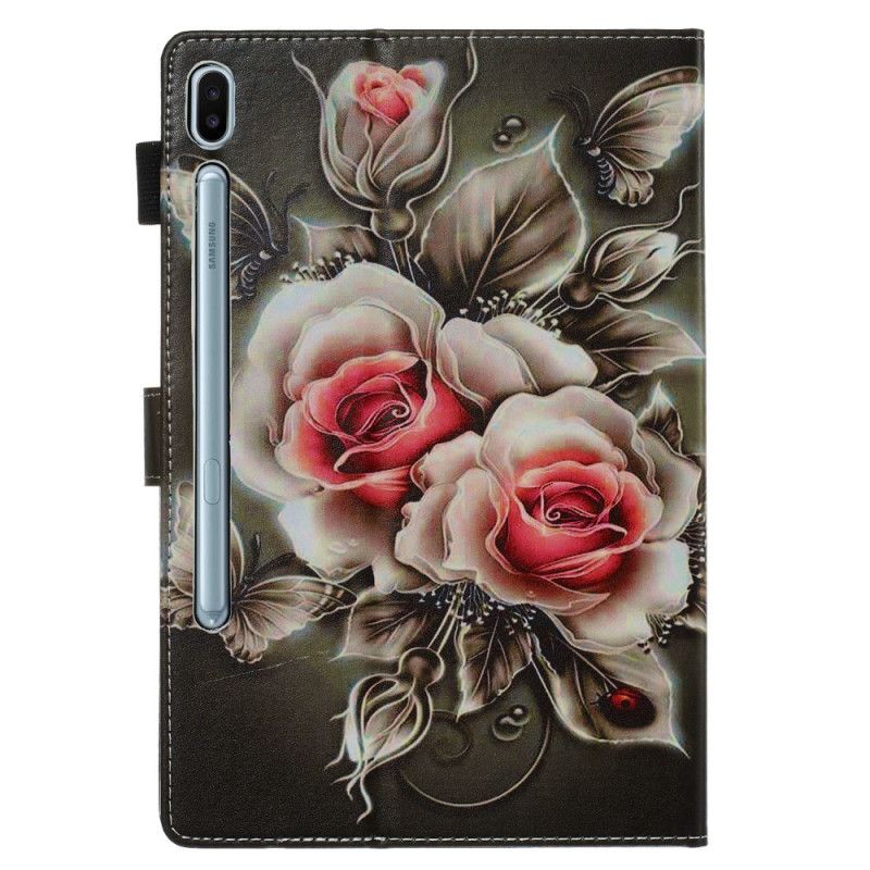 Fodral för Samsung Galaxy Tab S6 Bukett Blommor