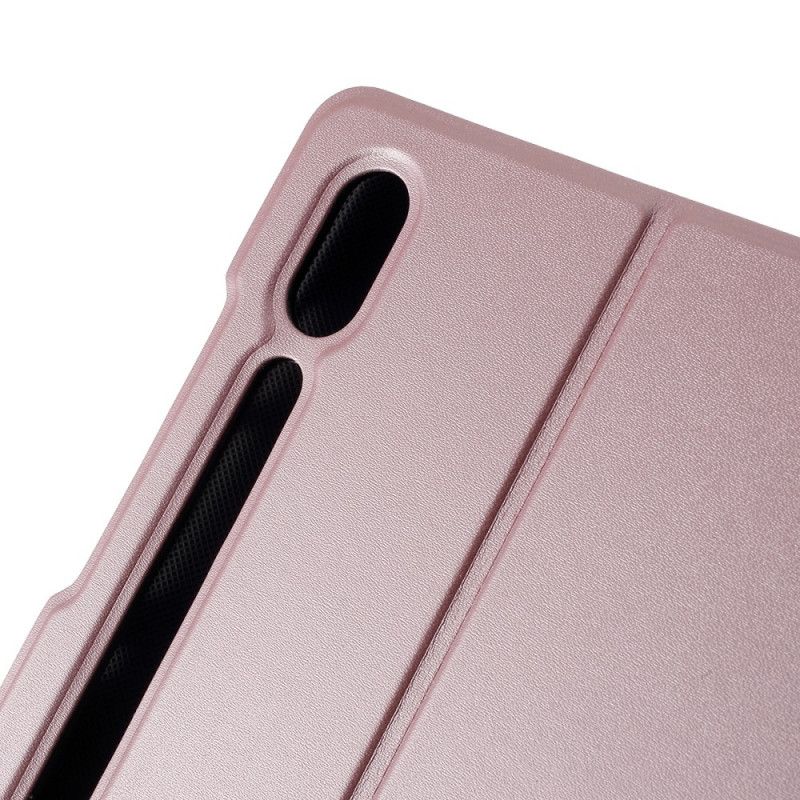 Fodral Samsung Galaxy Tab S6 Svart Enkelt Konstläder