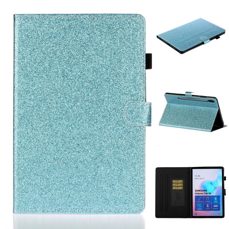 Fodral Samsung Galaxy Tab S6 Svart Paljetter