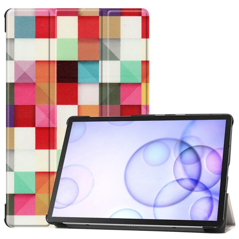 Smart Fodral Samsung Galaxy Tab S6 Mosaik