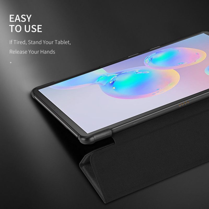 Smart Fodral Samsung Galaxy Tab S6 Svart Domo-Serien Dux-Ducis