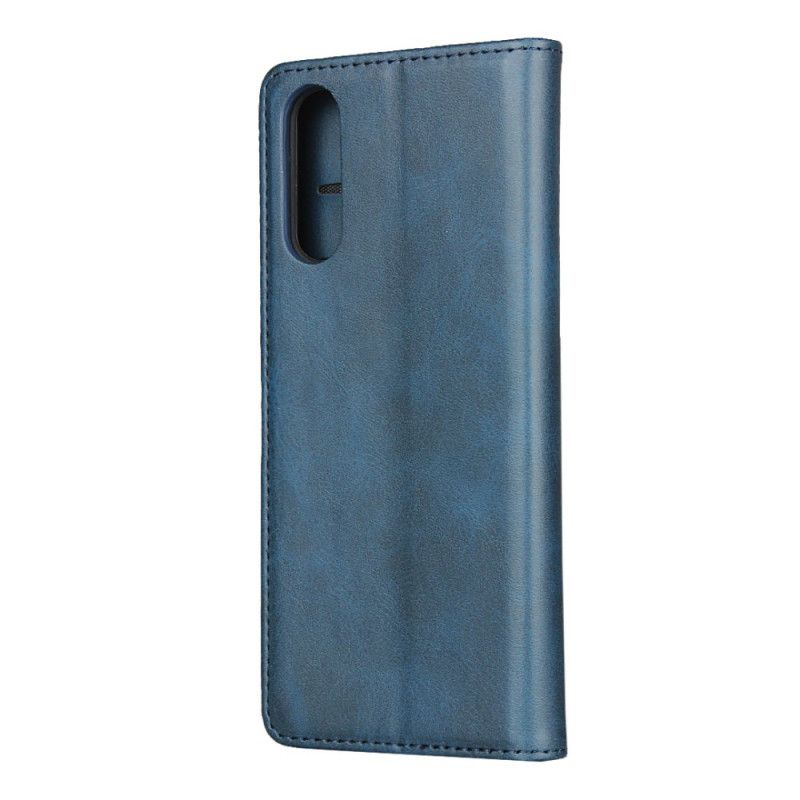 Folio-fodral för Sony Xperia 10 II Svart Elegant Splitläder