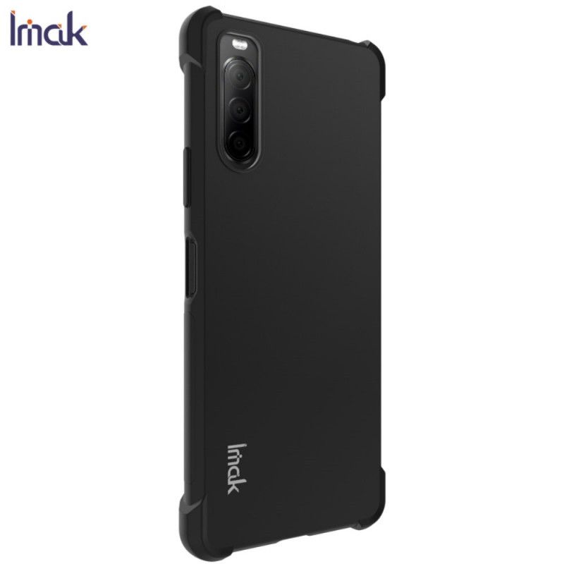 Skal Sony Xperia 10 II Svart Mobilskal Imak Silkeslen