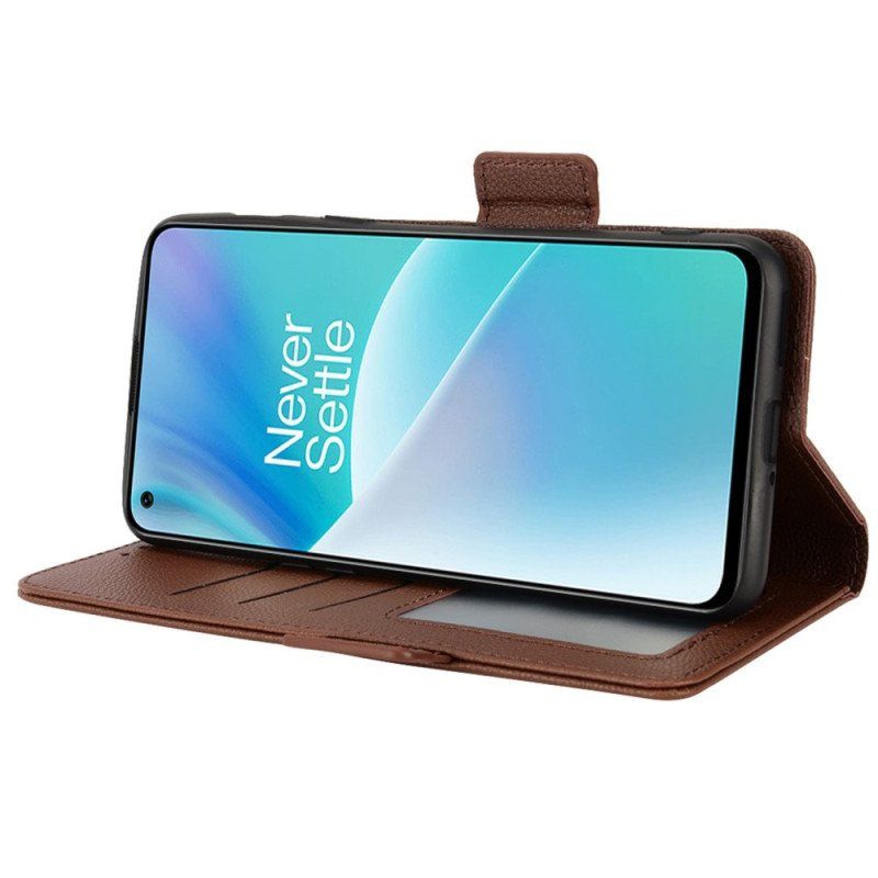 Fodral OnePlus Nord 2T 5G Lychee Textur