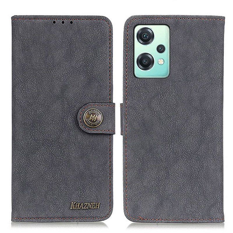 Fodral OnePlus Nord CE 2 Lite 5G Vintage Khazneh Split Läder