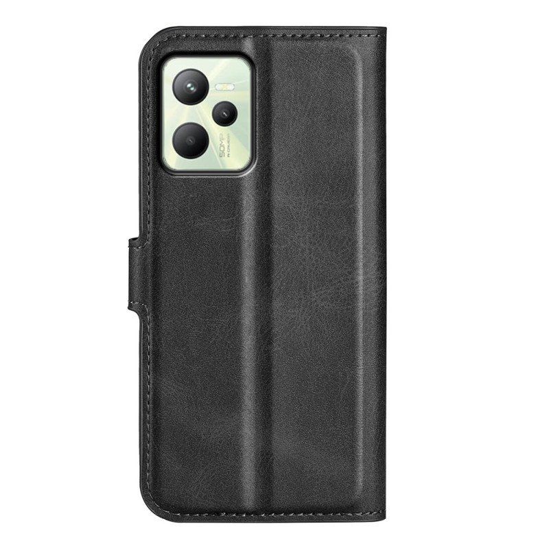 Fodral Realme C35 Fuskläder Och Flexibel Silikon