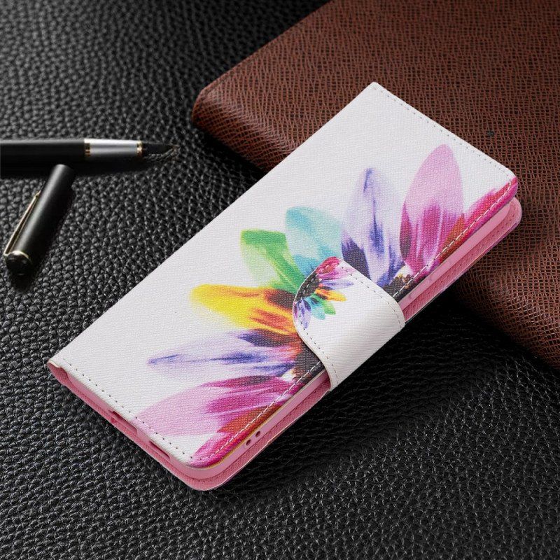 Fodral Samsung Galaxy S22 Plus 5G Akvarell Blomma