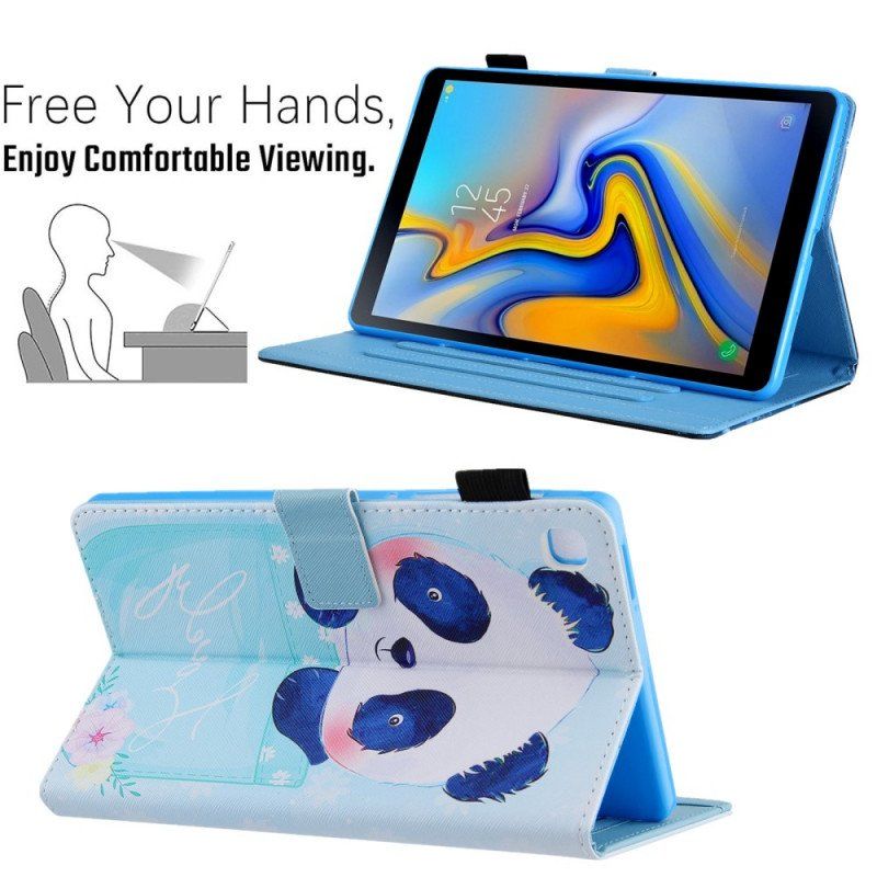 Fodral Samsung Galaxy Tab A8 (2021) Söt Panda