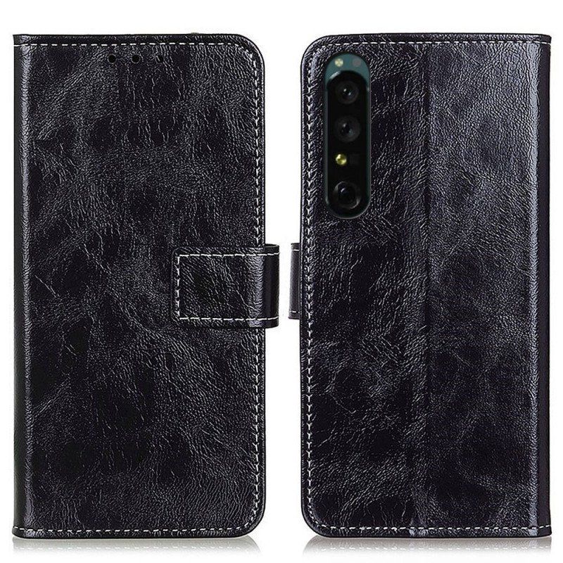 Fodral Sony Xperia 1 IV Strålande Sömmar