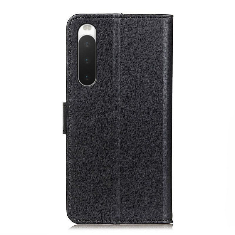 Fodral Sony Xperia 10 IV Vanligt Konstläder
