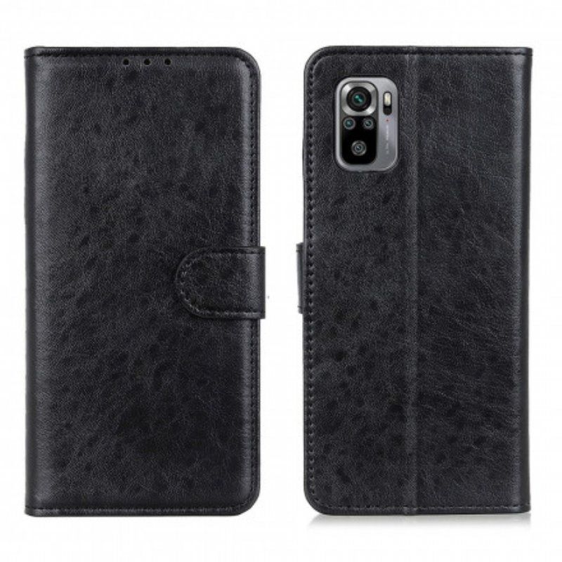Fodral Xiaomi Redmi Note 10 / 10S Texturerat Konstläder